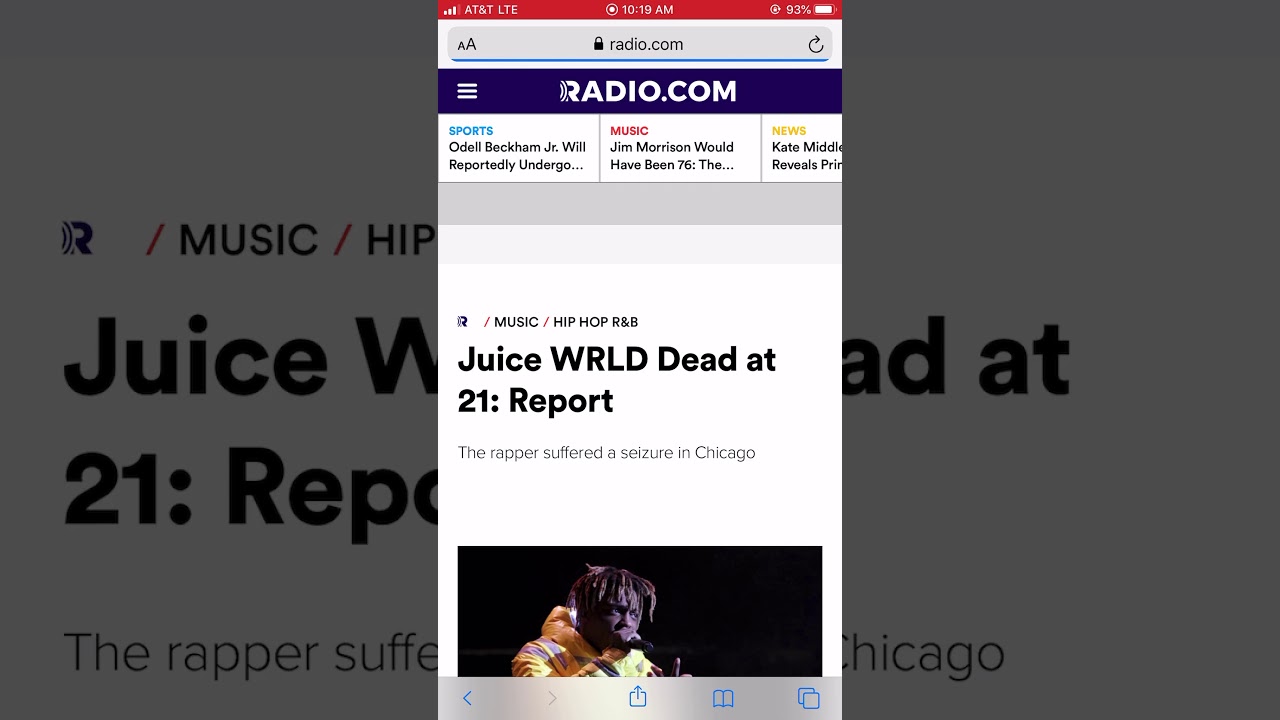 juice world death video